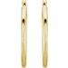 Tube Hoop Earrings