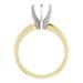 Lightweight Solitaire Engagement Ring