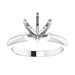 Lightweight Solitaire Engagement Ring