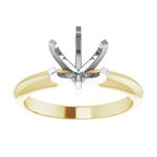 Lightweight Solitaire Engagement Ring