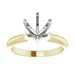 Lightweight Solitaire Engagement Ring