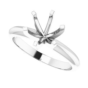 Lightweight Solitaire Engagement Ring