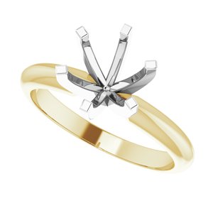 Lightweight Solitaire Engagement Ring