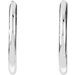 Hinged Tube Hoop Earrings