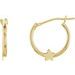 Youth Star Hoop Earrings