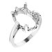 Solitaire Scroll Setting® Ring