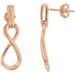 Infinity-Inspired Earrings