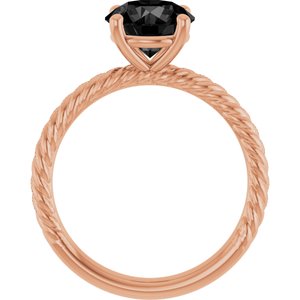 Rope Solitaire Ring
