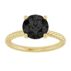 Rope Solitaire Ring