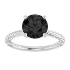Rope Solitaire Ring
