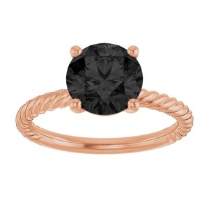Rope Solitaire Ring