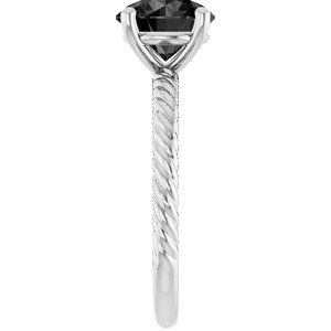 Rope Solitaire Ring