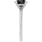 Rope Solitaire Ring