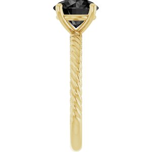 Rope Solitaire Ring