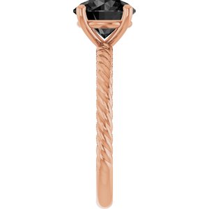 Rope Solitaire Ring