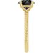 Rope Solitaire Ring
