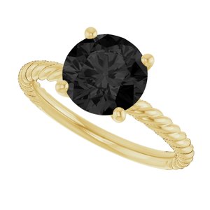 Rope Solitaire Ring