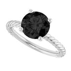 Rope Solitaire Ring
