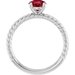 Rope Solitaire Ring