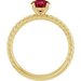 Rope Solitaire Ring