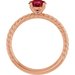 Rope Solitaire Ring