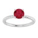Rope Solitaire Ring