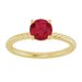 Rope Solitaire Ring