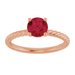 Rope Solitaire Ring