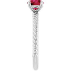 Rope Solitaire Ring