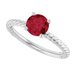 Rope Solitaire Ring