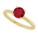 Rope Solitaire Ring