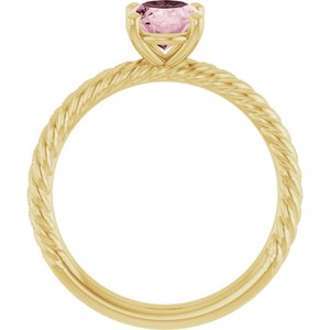 Rope Solitaire Ring