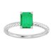 Rope Solitaire Ring