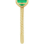 Rope Solitaire Ring
