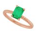 Rope Solitaire Ring