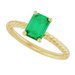 Rope Solitaire Ring