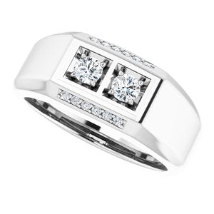 Two-Stone Ring