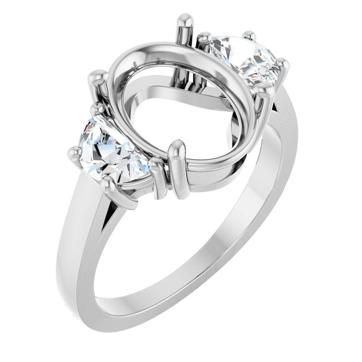 Three-Stone Engagement Ring
