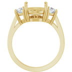 Three-Stone Engagement Ring