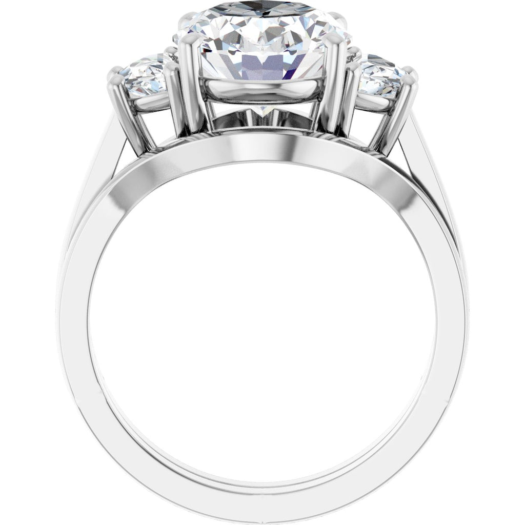 Three-Stone Engagement Ring