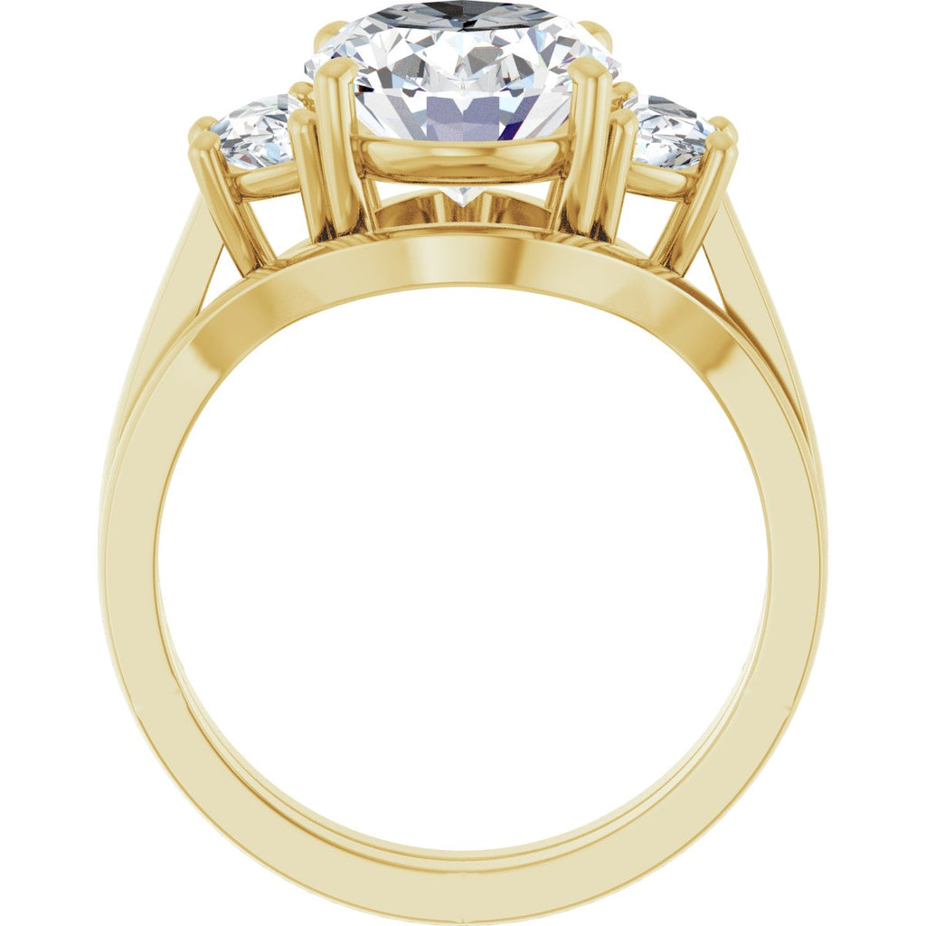 Three-Stone Engagement Ring