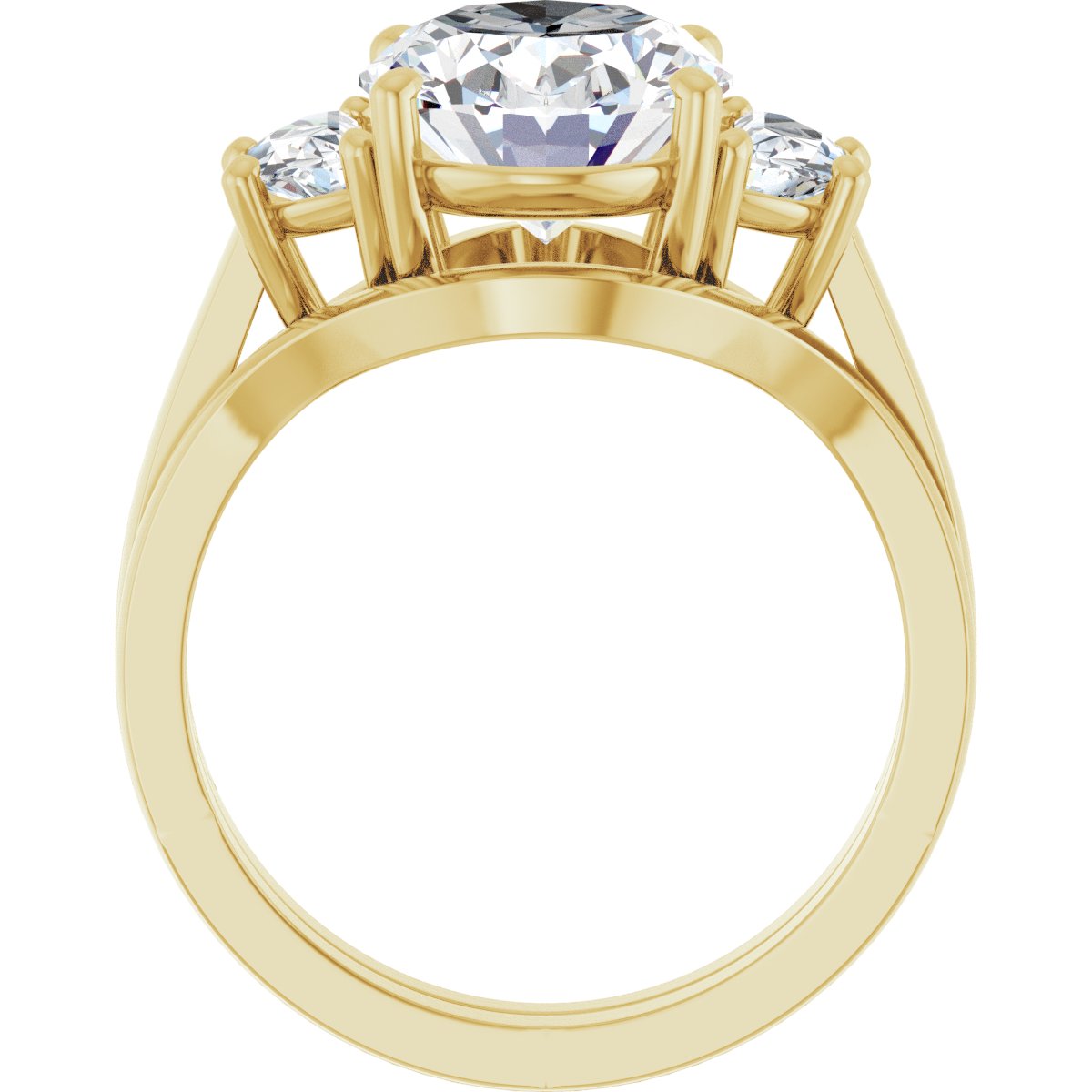 Three-Stone Engagement Ring