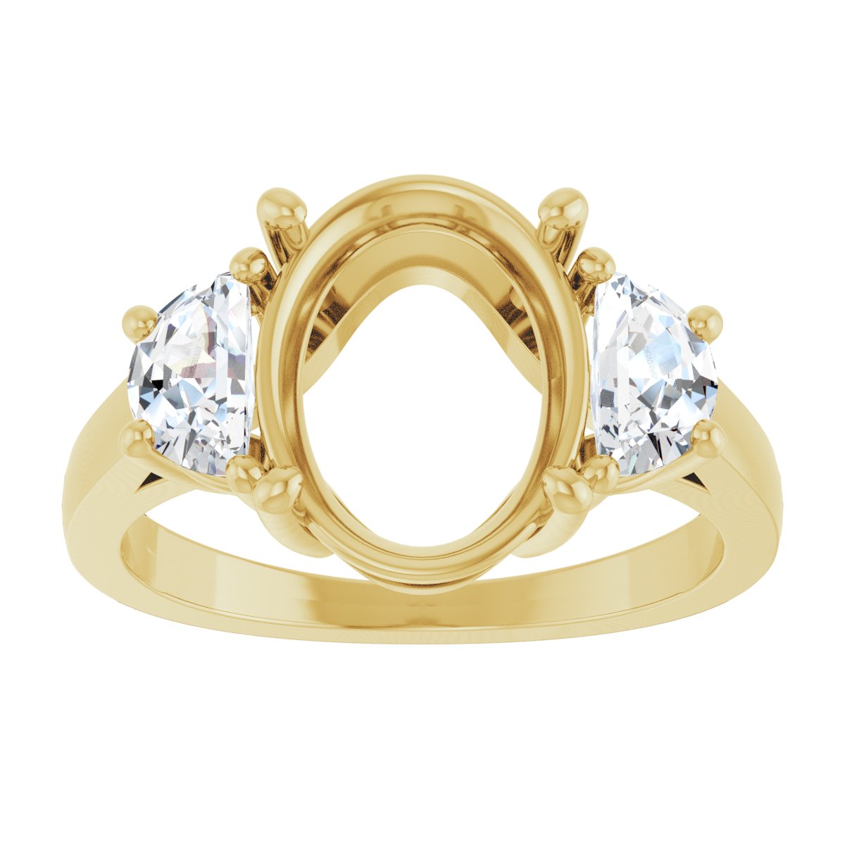 Three-Stone Engagement Ring