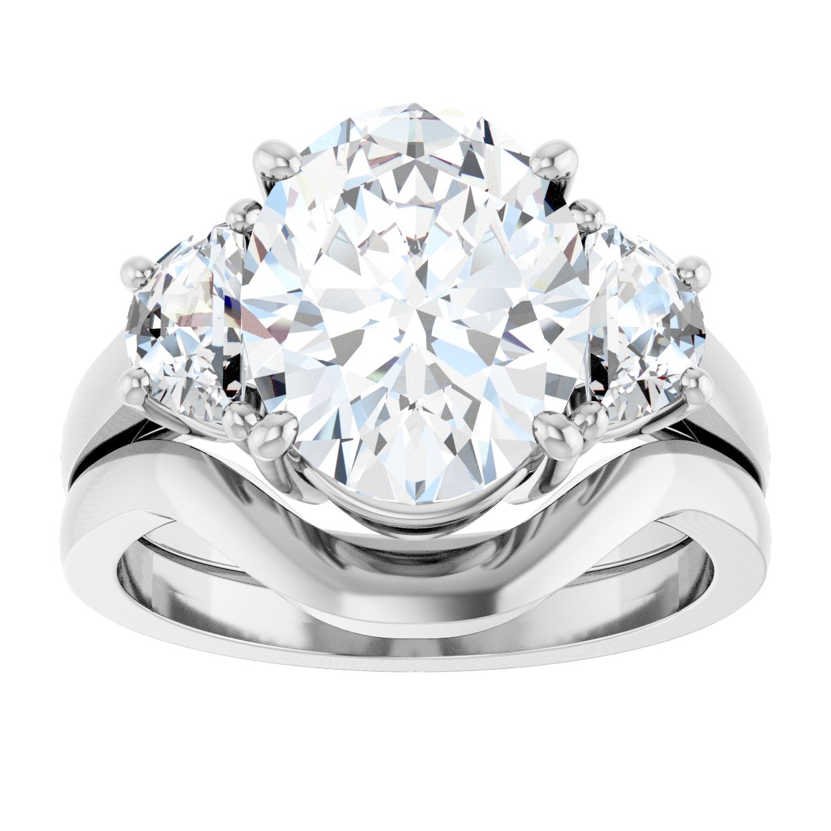 Three-Stone Engagement Ring