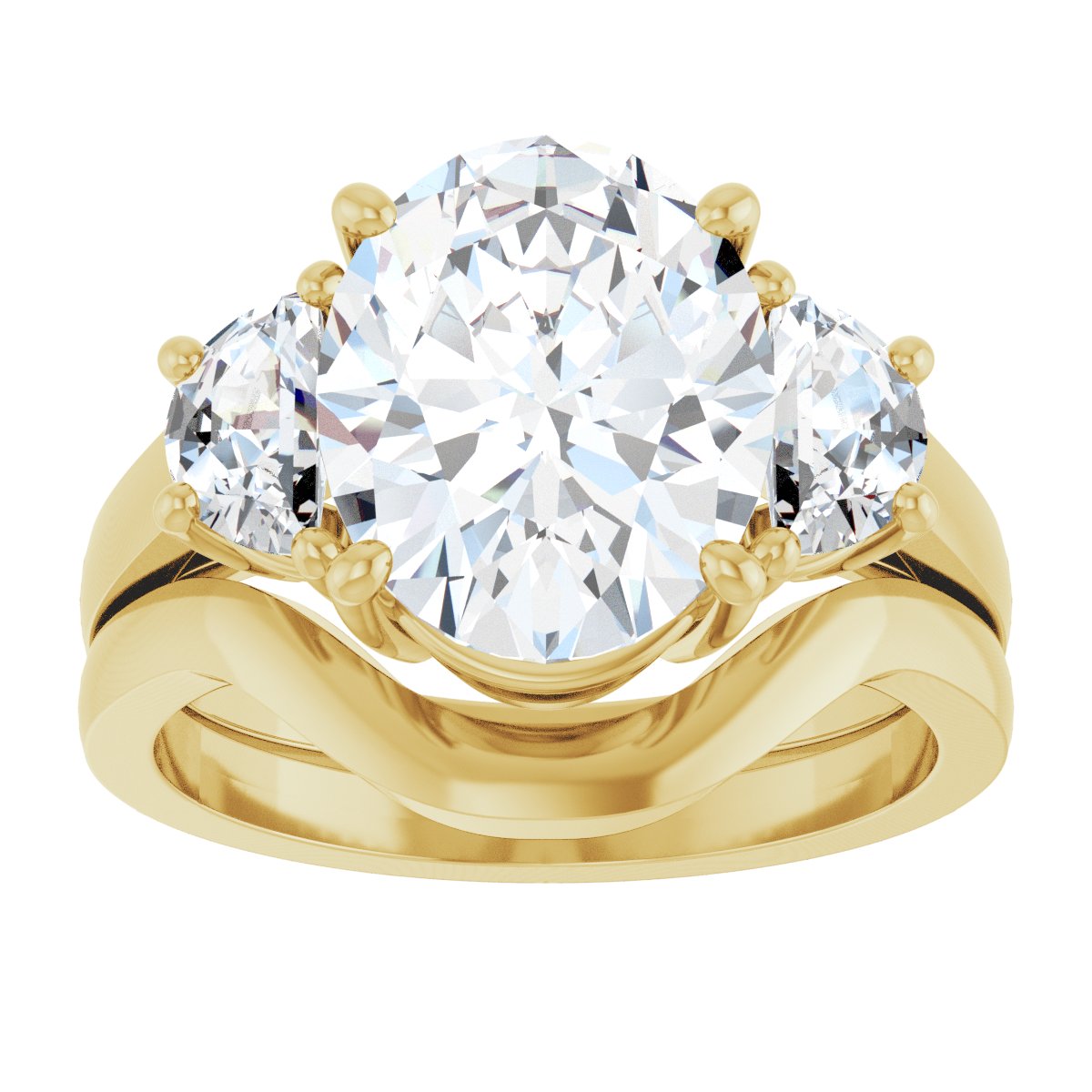 Three-Stone Engagement Ring