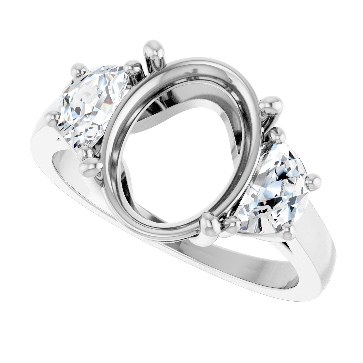 Three-Stone Engagement Ring
