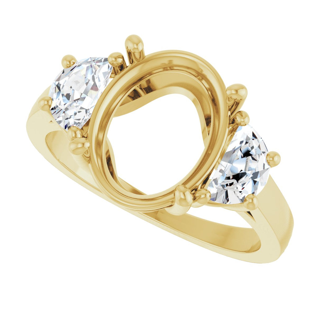 Three-Stone Engagement Ring