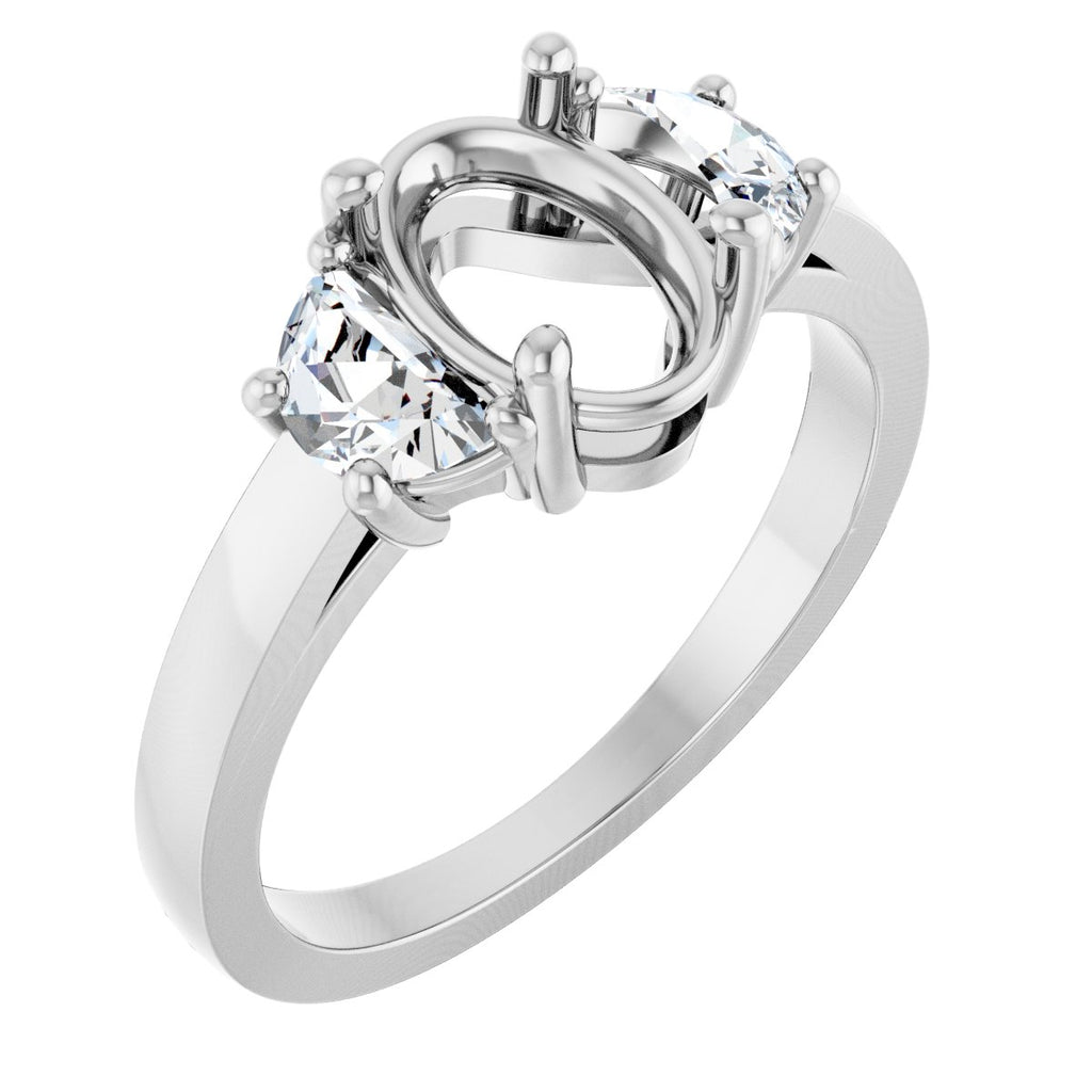 Three-Stone Engagement Ring