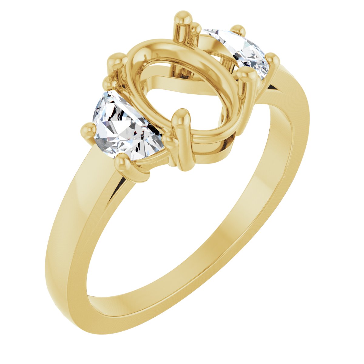 Three-Stone Engagement Ring
