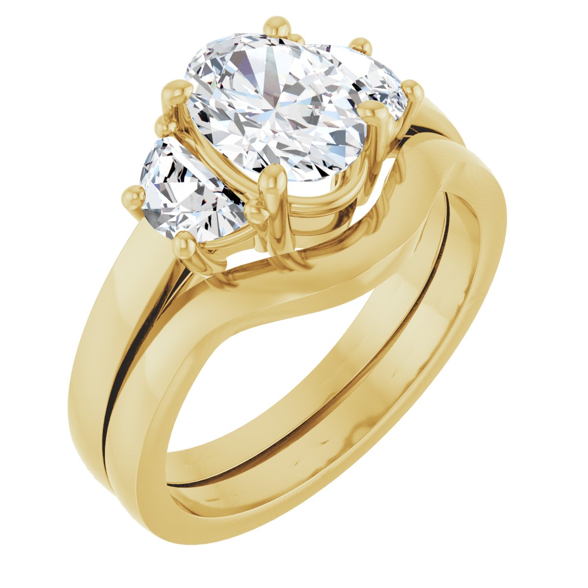 Three-Stone Engagement Ring